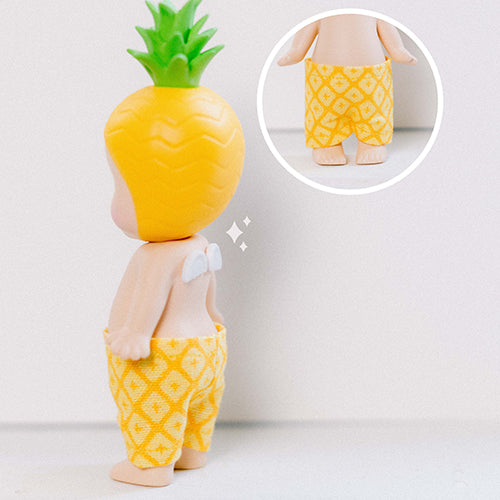 Yellow Pineapple Doll Pants