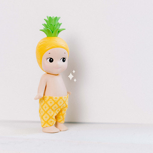 Yellow Pineapple Doll Pants