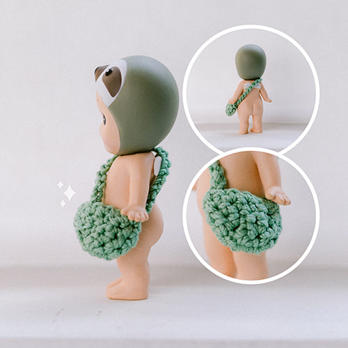 Sage Green Doll Purse - Large