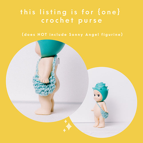 Teal Doll Purse - Small