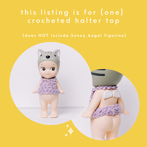 Sparkle Purple Doll Halter Top